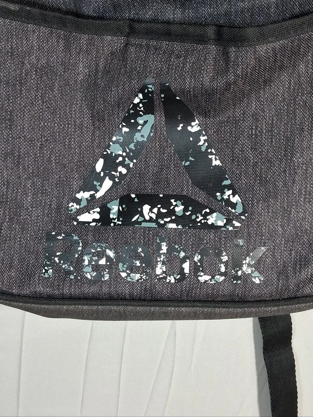 Reebok Riley Kids Grey Heather/Black Lining Multi- Pocketed Backpack/Knapsack